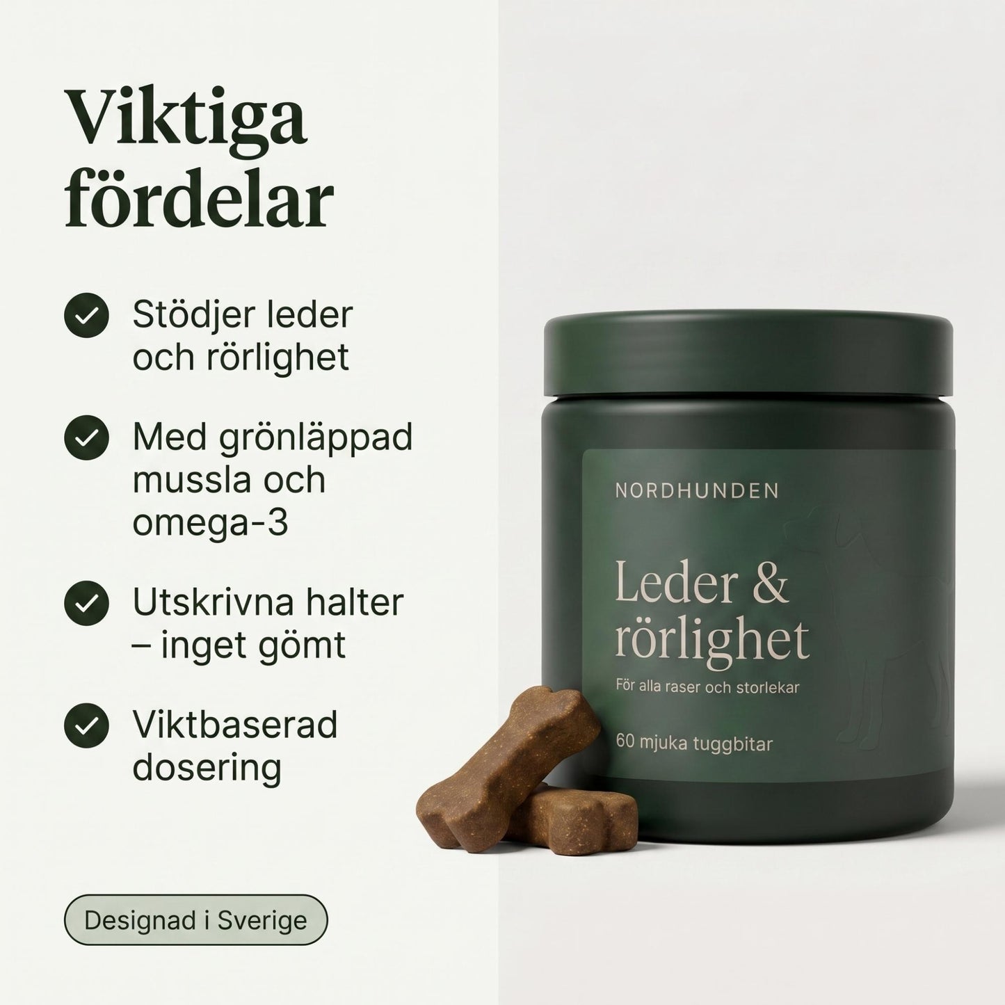 Nordhunden Ledtillskott